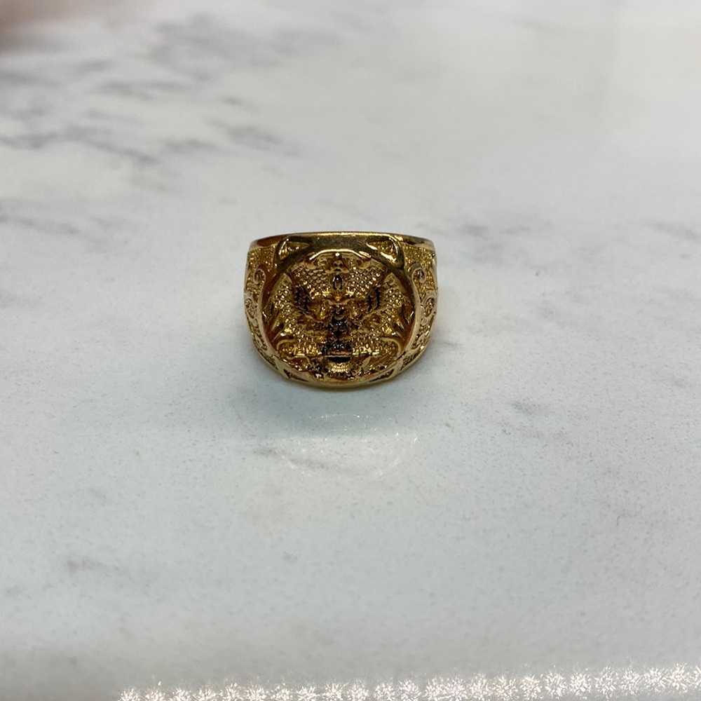 Awesome plated gold Ring